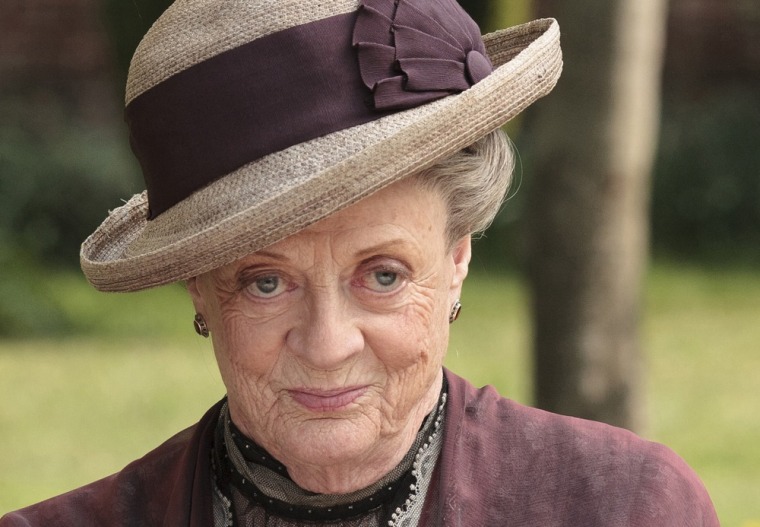 Maggie Smith playsDowager Countess Grantham in \"Downton Abbey.\"
