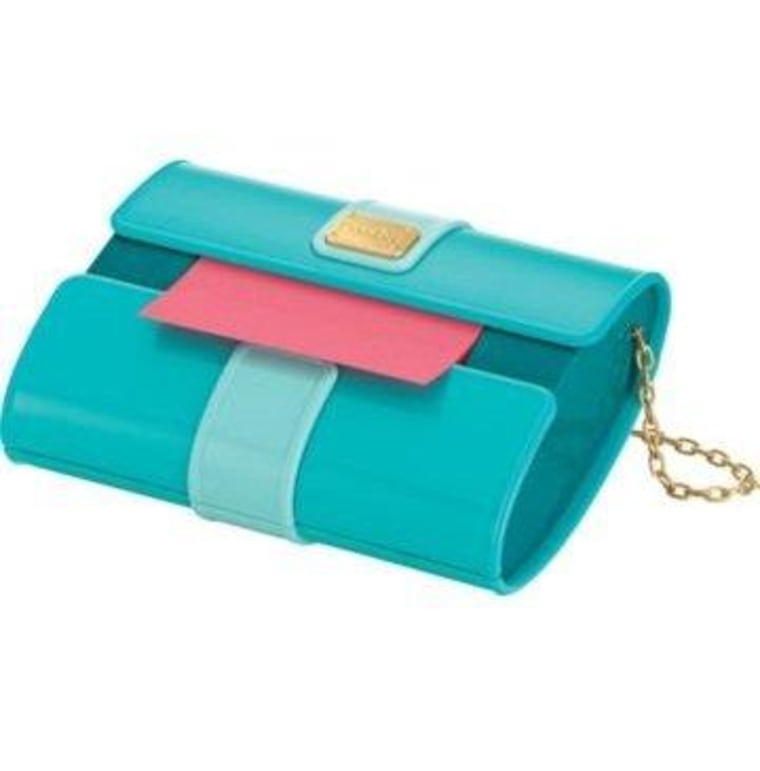 Stay organized and chic with Post-it's Pop-Up Note Compact that comes with a mirror.