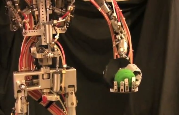Image of robot catching a ball