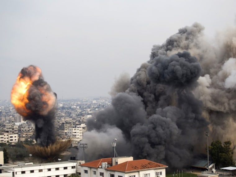Israel's military said it had accomplished its objectives while Hamas claimed victory after the two sides exchanged deadly airstrikes and rocket attacks for over a week.