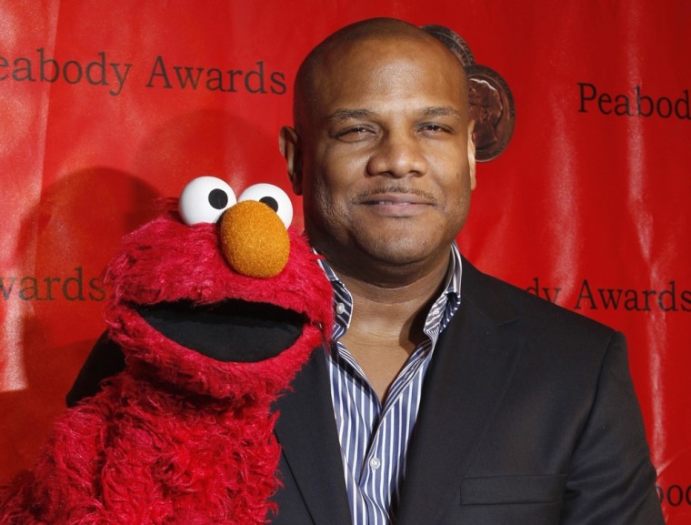 Kevin Clash with Elmo in New York in 2010.