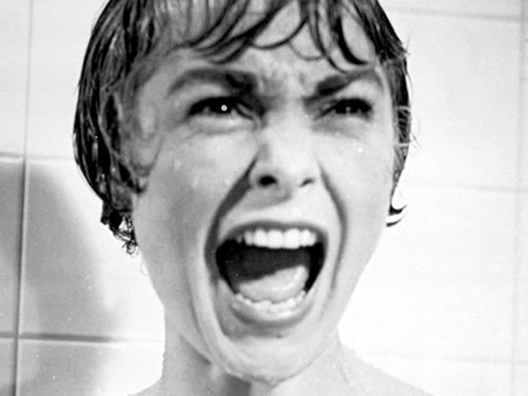 Scarlett Johansson saw \"Psycho\" way too early. She's not the only adult who remains scarred by scary movies seen as kids.