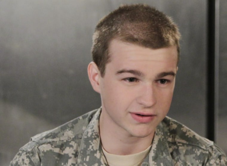 Angus T. Jones as Jake Harper on \"Two and a Half Men.\"