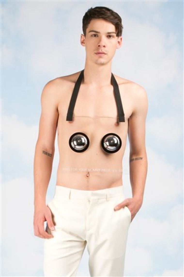 Yoko Ono's new menswear collection includes this