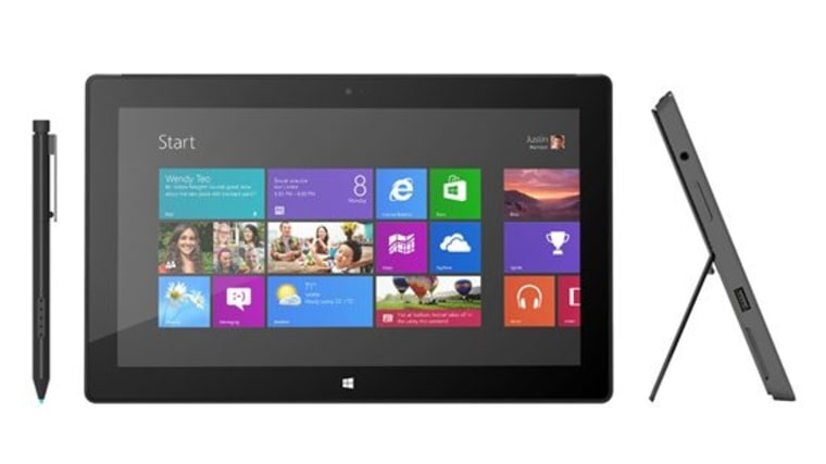Microsoft Surface with Windows 8 Pro.