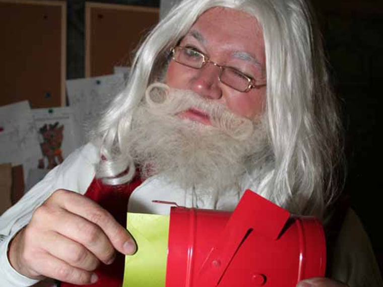 Many children still stick to the tried-and-true method of writing an old-fashioned letter to Santa.