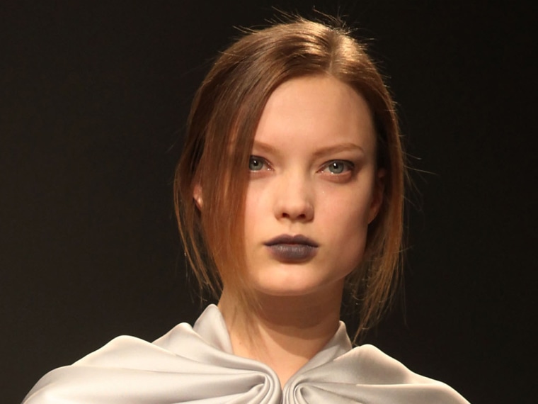 Grey lipstick used to be a color reserved for the the runway, but now it's flying off makeup counters thanks to a couple of limited-edition releases this season.