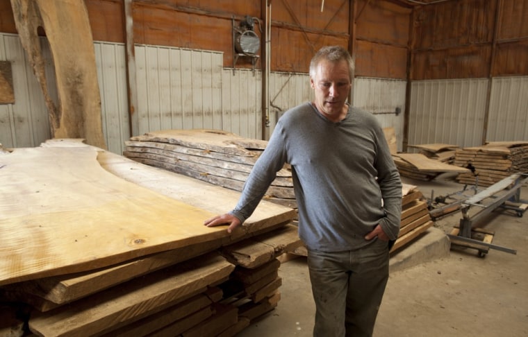Kevin Kisich was a research scientists for twenty years until his funding ran out in 2008. Now he builds furniture.