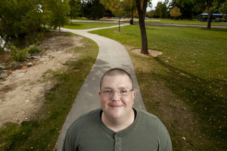 Joseph Brechtel of Loveland, Colo., is happier out of the corporate world but still struggles to make ends meet.