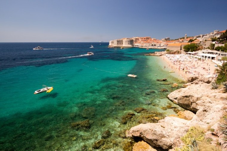 Dubrovnik, on the Adriatic Sea, is on the UNESCO list of World Heritage Sites.