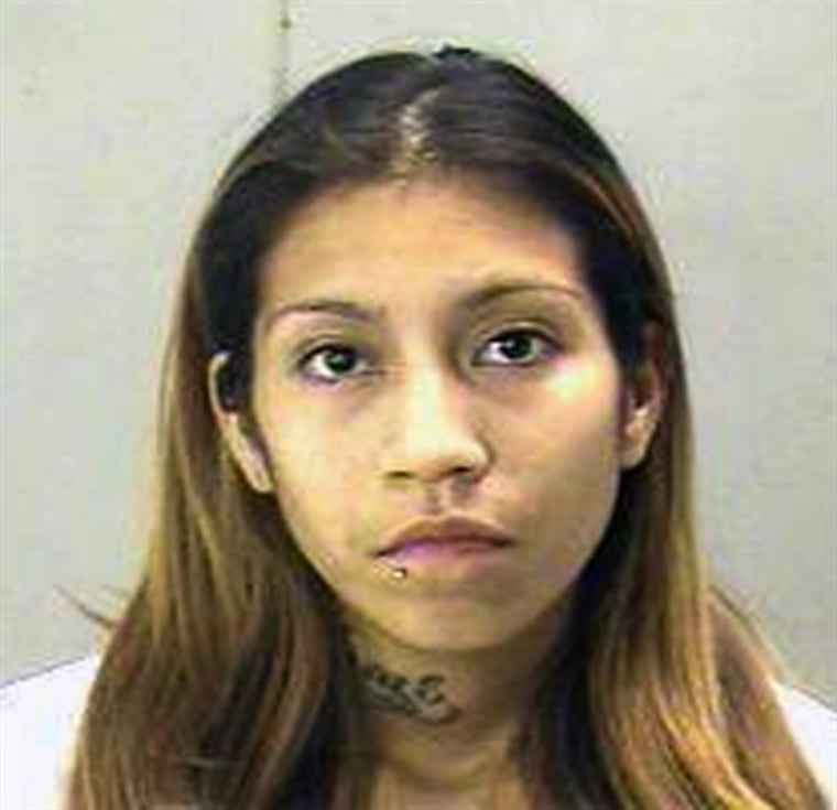 Elizabeth Escalona, who is being sentenced after admitting that she beat her 2-year-old daughter and glued her hands to a wall.