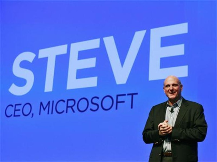 Microsoft CEO Steve Ballmer made a bit more than $1 million in salary and bonus last year -- relatively low by U.S. corporate standards.