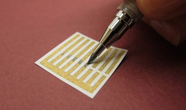 An MIT pencil can draw carbon nanotube sensors directly on paper.