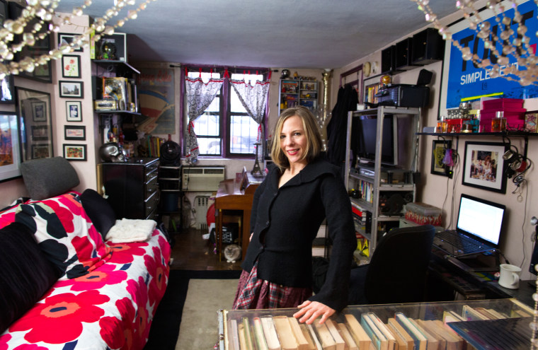 Sherry Smith has lived in her tiny, 242-square- foot apartment in New York for 20 years.