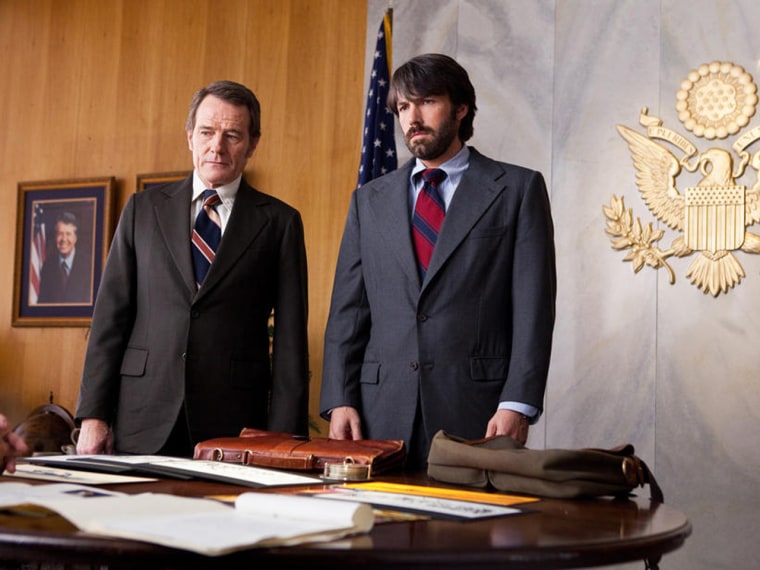 Bryan Cranston and Ben Affleck in