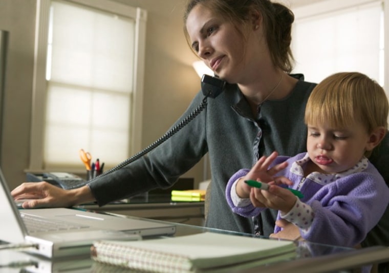 Working moms multitask about 10 hours a week more than working dads, a new study finds. When women multitask, it often centers on taking care of the kids and doing housework, while men are more likely to multitask by socializing and doing self-care.