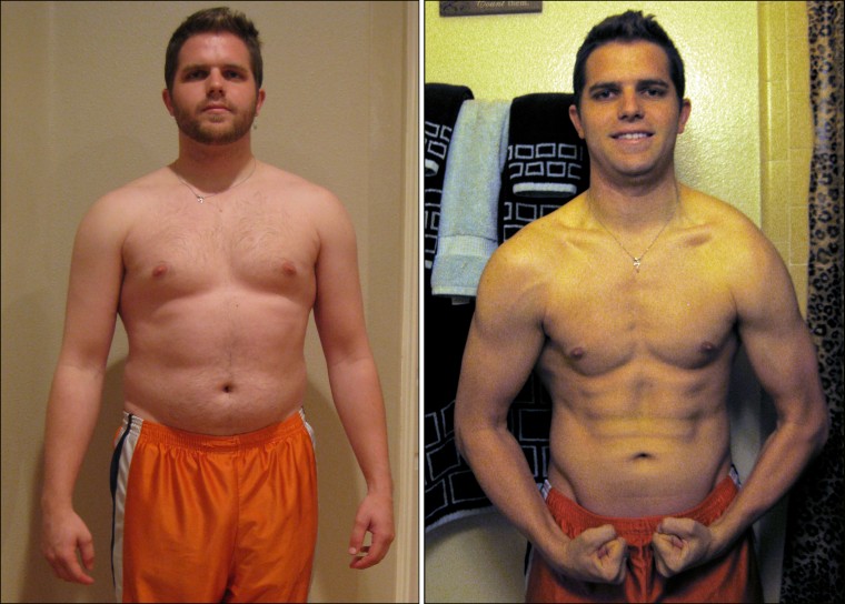 Calvin Gardner lost 50 pounds in six months after wagering $300.