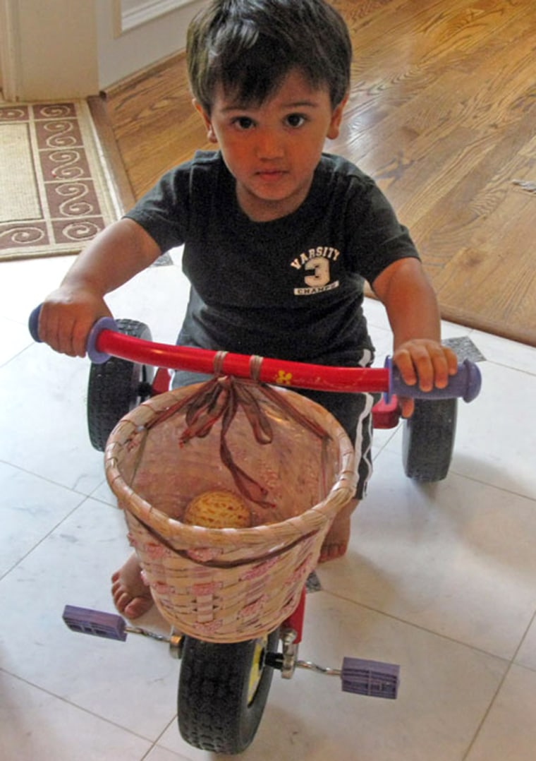 Harrison Kothari, 2, died Dec. 1, 2010, after contracting a meningitis infection caused by Bacillus cereus. His parents blame tainted Triad wipes for the death.