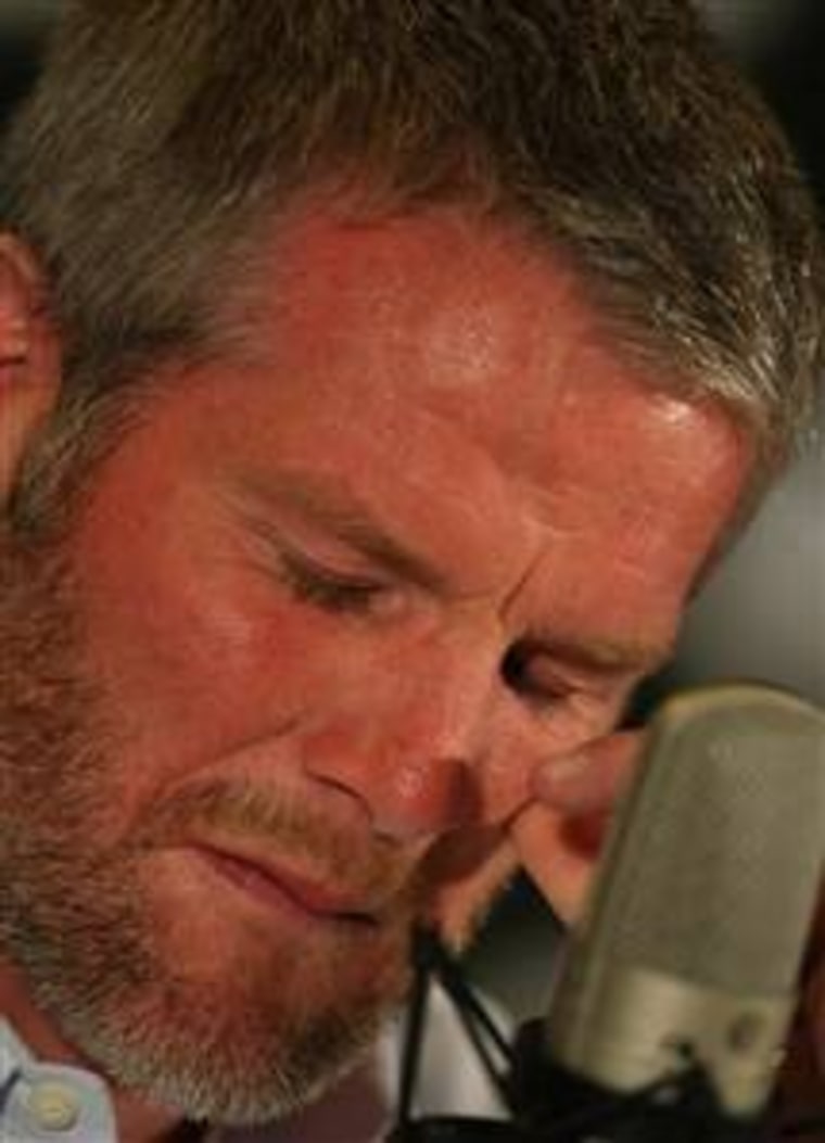 Don't cry, Brett Favre, your tears can help protect against all kinds of bugs -- just not NFL linebackers.