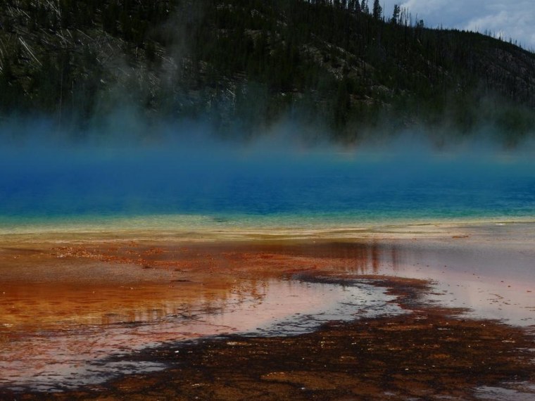 Travel photo of the day: A grand spring at Yellowstone