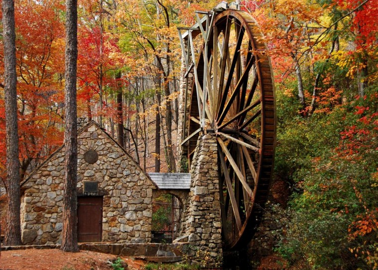The Old Mill at Berry College, Rome, Ga.