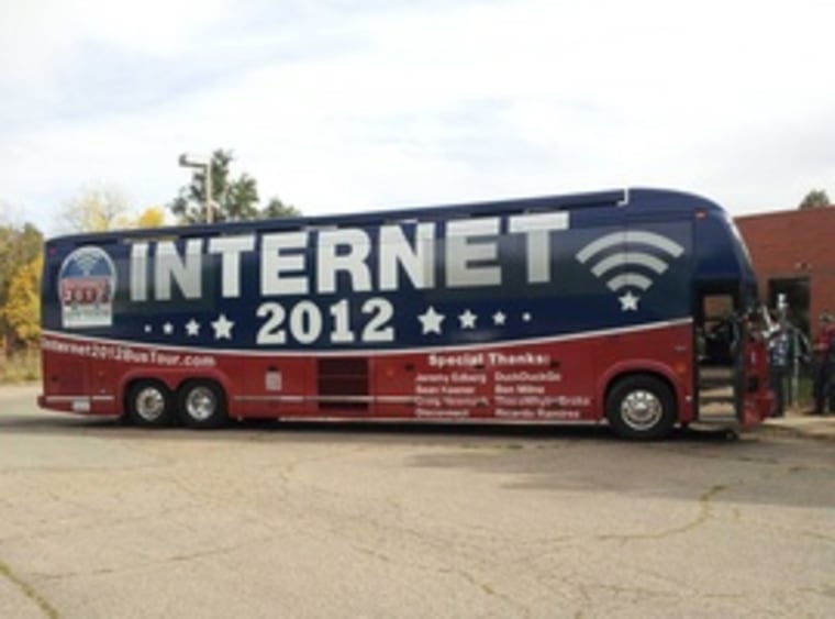 Reddit's Internet 2012 Bus.