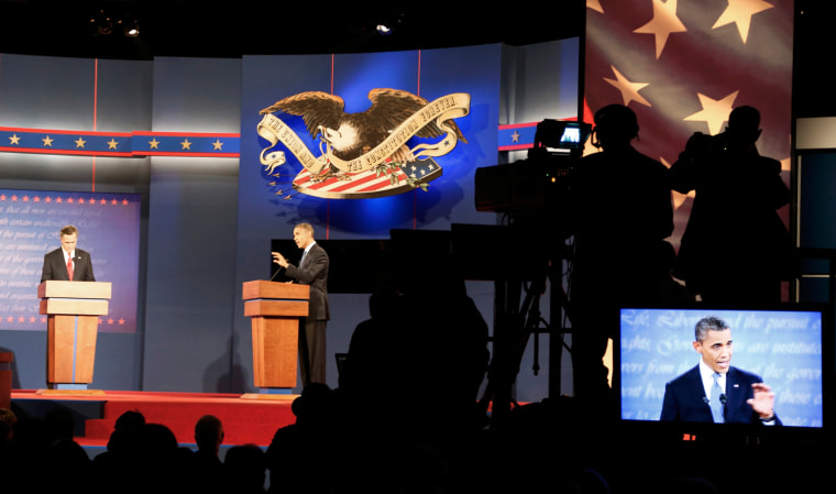 Barack Obama debated Mitt Romney in Denver on October 3, but the event had been in the works months earlier.