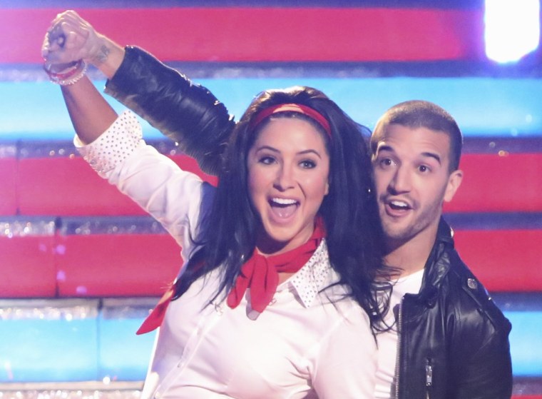 Bristol Palin and \"Dancing With the Stars\" pro Mark Ballas.