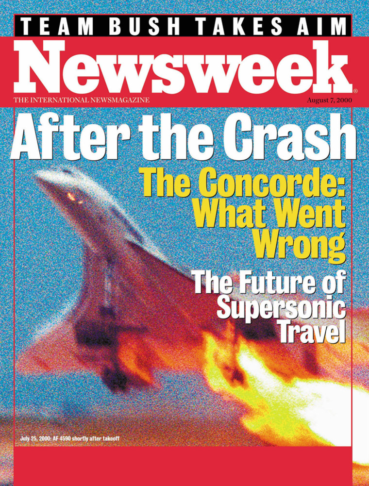 The cover of Newsweek International for the week of August 2, 2000. The venerable magazine, 80 years in publication, will publish its last print edition in the U.S. at the end of the year and go all-digital.