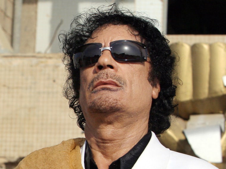 A look at the life and times of Libya's mercurial and flamboyant leader
