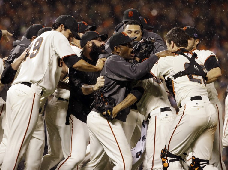 San Francisco Giants On To World Series