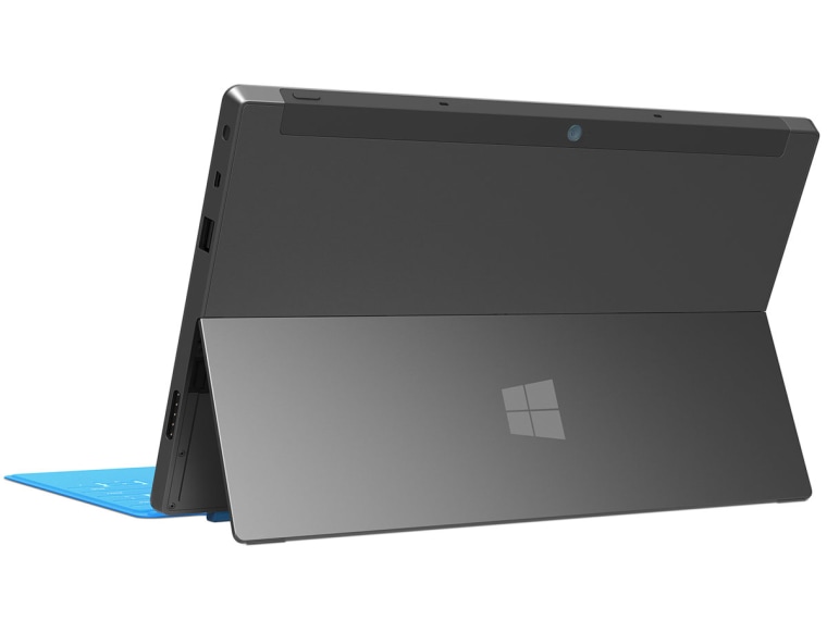 Surface RT with Touch Cover seen from the rear