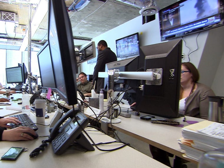 American Bridge 21st Century, a Democratic Super PAC devoted solely to opposition research. Opposition researchers find the dirt on presidential candidates that turns into the mud that is slung throughout the campaign season. Rock Center