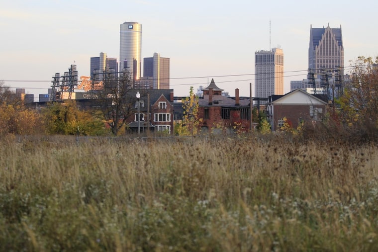 When baseball's World Series returns to Detroit this weekend for Game 3, television viewers will see vibrant crowds and skyline shots of the city. But the city's public finances remain unstable, thousands of homes sit vacant, homicides are on the rise and many residents have left or want to leave.