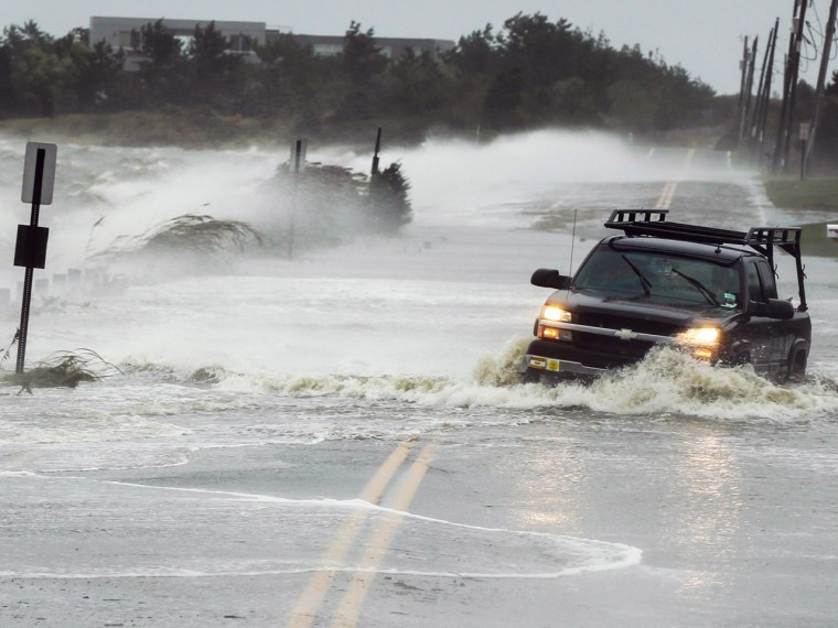 Superstorm Sandy made landfall Monday evening on a destructive and deadly path across the Northeast.
