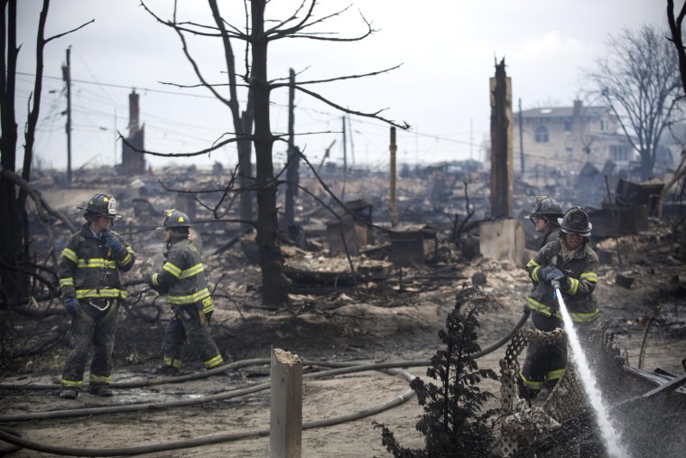 Evacuations continue and residents take stock in destroyed Breezy Point ...