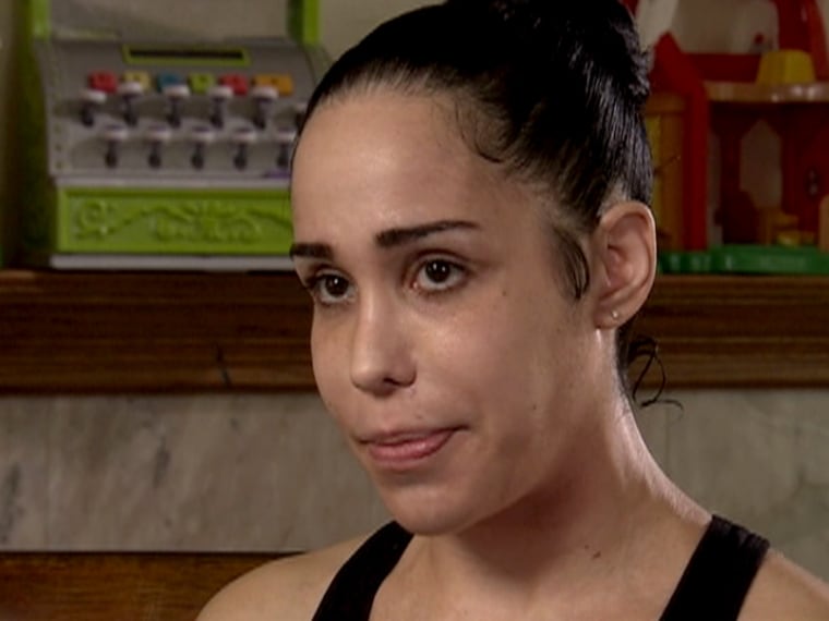 Nadya Suleman's 14 children will be cared for by a team of nannies and friends while their mother receives treatment.