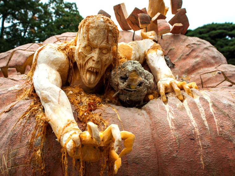 Take a gander at Ray Villafane's scary sculptures for the Halloween season.