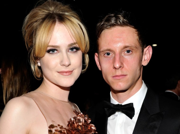 Evan Rachel Wood and Jamie Bell in Los Angeles on Oct. 27, three days before they married.