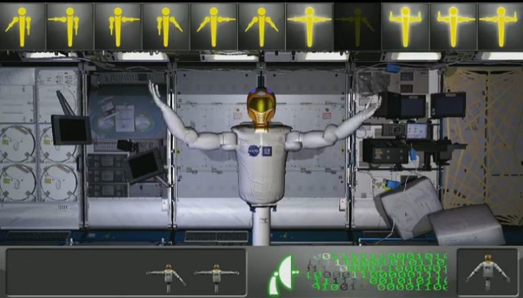 NASA uses Kinect to control Robonaut