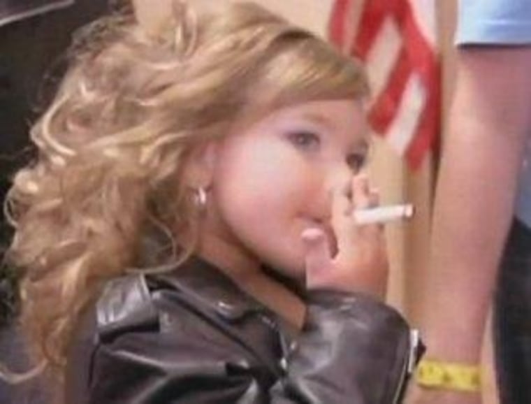 what is a drag of a cigarette Toddlers and Tiaras' sparks candy controversy with drag on a cigarette