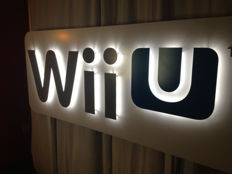 Wii U sign
