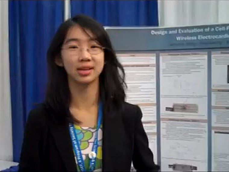 17-year-old inventor Catherine Wong