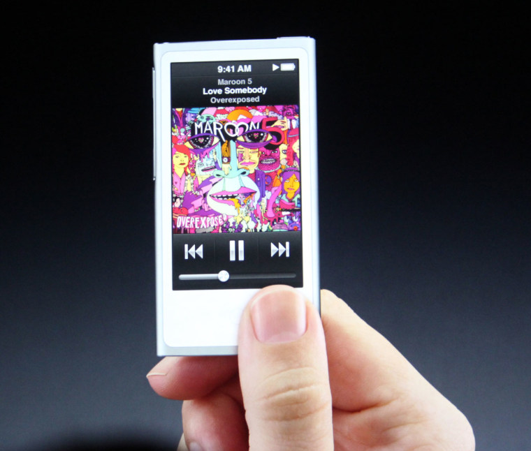 The new iPod Nano