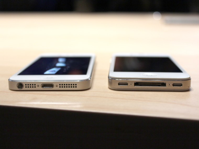 iPhone 5 vs iPhone 4S