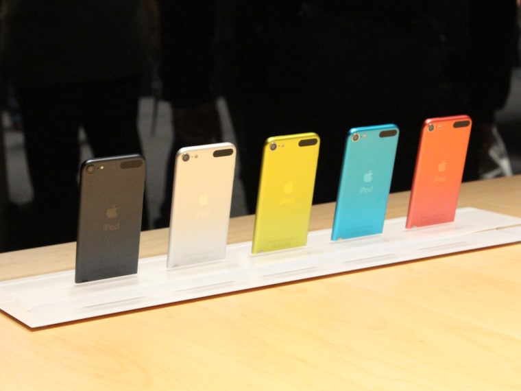 5 colors iPod Touch