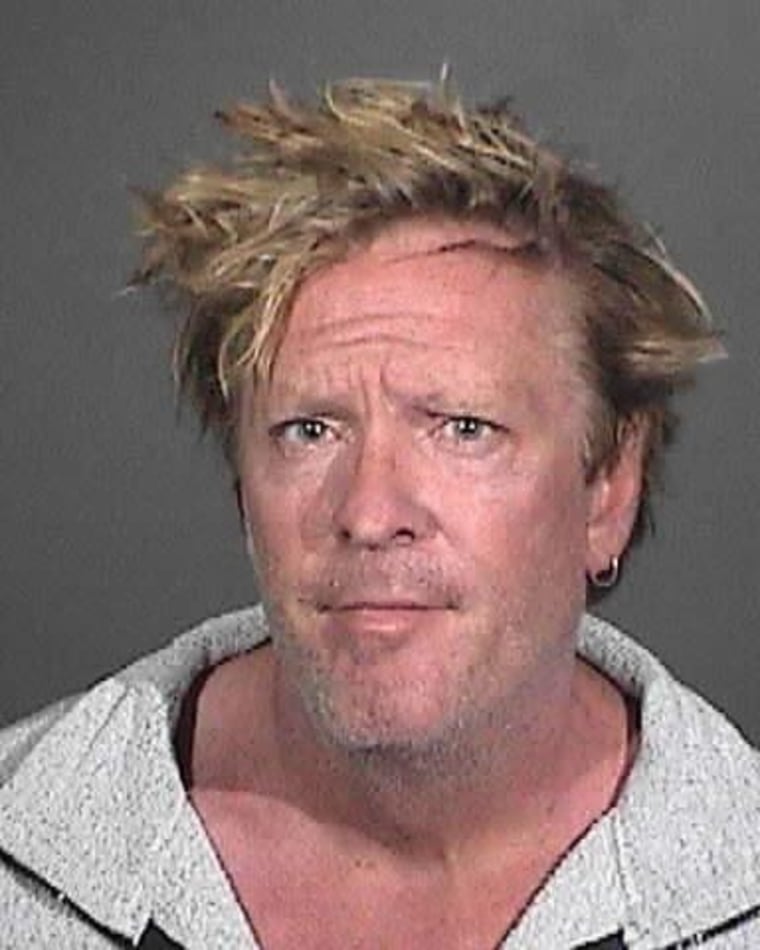 Michael Madsen's mug shot from his March 2012 arrest in Malibu, Calif.