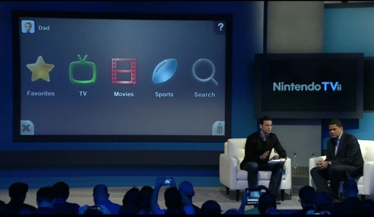 Nintendo TVii demonstration