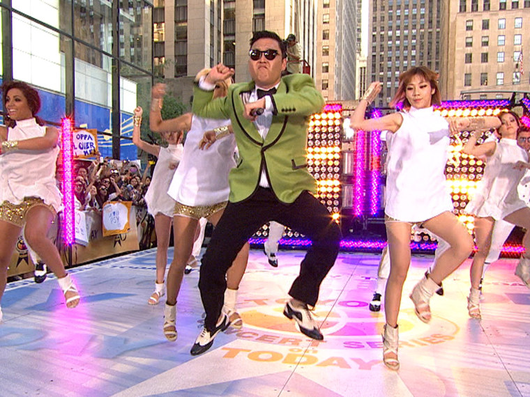 Asked the inspiration for his \"Gangham Style\" dance, PSY said, \"Honestly, it came from (a) horse.\"