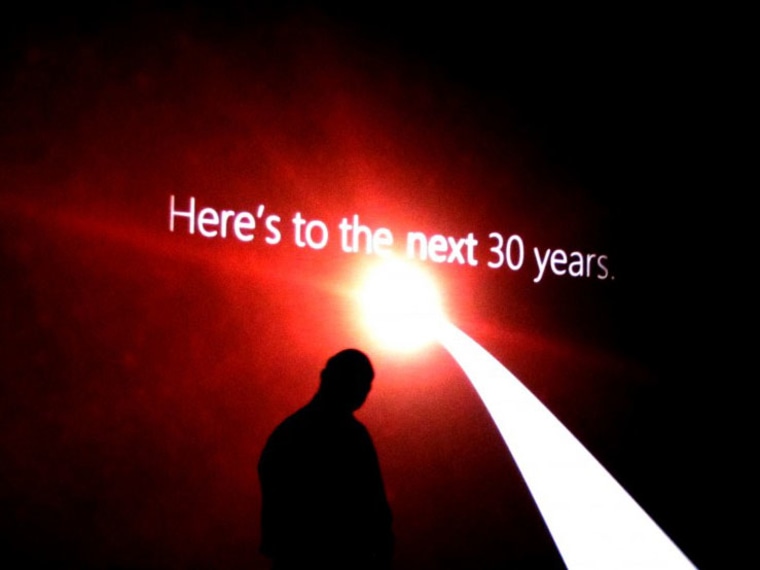 Ballmer silhouette at Surface launch